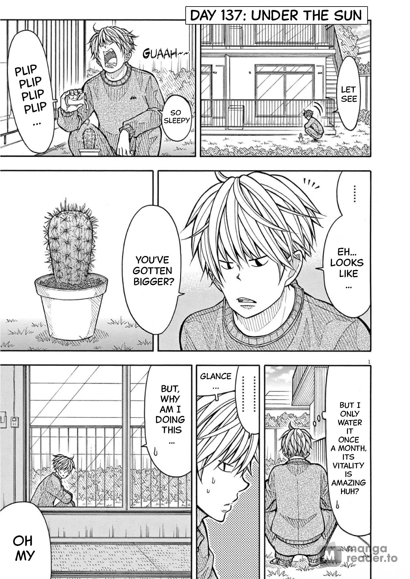 Kotaro Lives Alone, Chapter 137 image 013